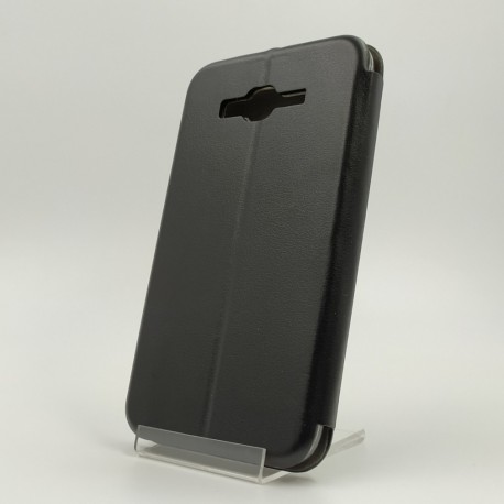Кожаный противоударный чехол-книжка Nillkin Samsung Galaxy J7 Black