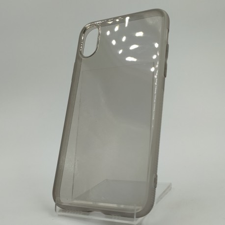 Чехол силиконовый REMAX ультратонкий тонированный iPhone X Gray