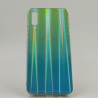 Gradient Glass Case Samsung A50 aquamarine