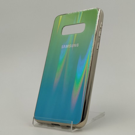 Gradient Glass Case Samsung S10E aquamarine