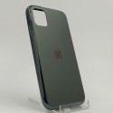 Матовий скляний чохол Glass case для Iphone 11 Midnight Green