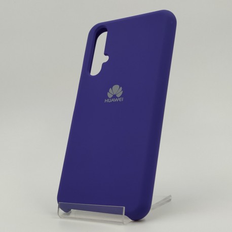 Silicone case Huawei Honor 20 Purple