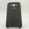 Оригинальный матовый чехол Silicone Case Samsung Galaxy J7 Black