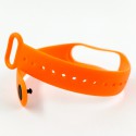 Силиконовый ремешок браслет для Mi Band 3 Orange