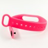 Силиконовый ремешок браслет для Mi Band 2 Pink