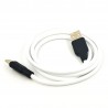 Сверхпрочный силиконовый USB кабель HOCO X21 Type-C White