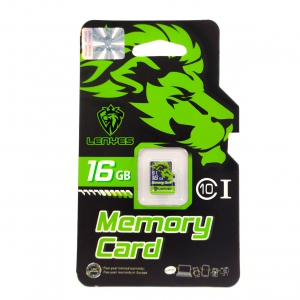 Карта памяти microSD Lenyes 16 Gb Class 10