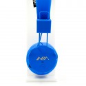 Накладные Bluetooth стерео наушники NIA X2 Blue