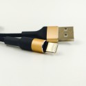 Нейлоновый USB кабель 2m Lightning Moxom