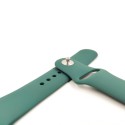 Силиконовый ремешок с софт-тач покрытием Watch Blue Green 38-40мм
