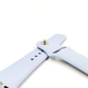 Силиконовый ремешок с софт-тач покрытием Watch Blue Agat 42-44мм