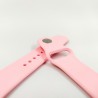 Силиконовый ремешок с софт-тач покрытием Watch 38-40мм Pink