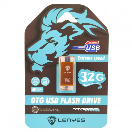 USB флеш OTG micro Lenyes 32Gb 