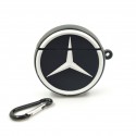 Ударопрочный силиконовый чехол для AirPods Mercedes