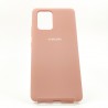 NEW SILICONE CASE Samsung A31 Matte Pink