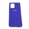 NEW SILICONE CASE Samsung A31 Purple