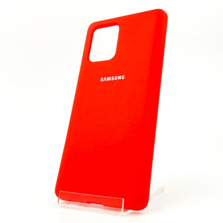 NEW SILICONE CASE Samsung A31 Red