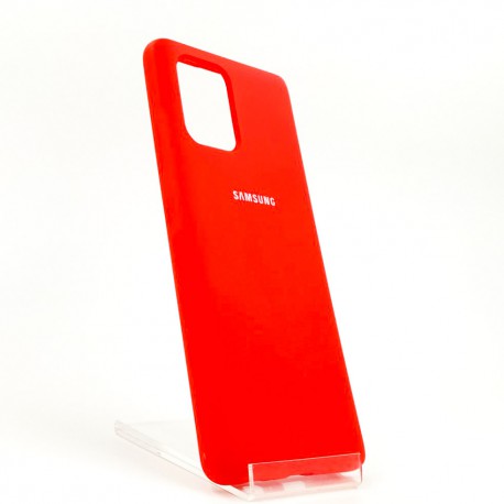 NEW SILICONE CASE Samsung A31 Red