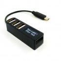 Хаб (концентратор) USB на 4 порта Type-C P-3101