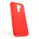 Оригінальний матовий чохол-накладка Silicone Case Xiaomi Redmi9 Red