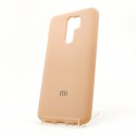 Оригинальный матовый чехол-накладка Silicone Case Xiaomi Redmi9 Matte Pink