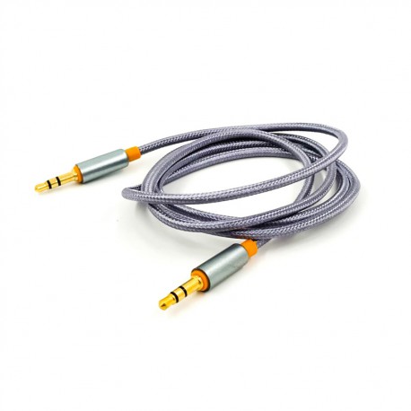 Тканевый аудио AUX кабель 3.5мм