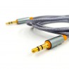 Тканевый аудио AUX кабель 3.5мм