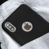 Силиконовый чехол Simin Style iPhone X/Xs Black (Черный)