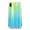 Gradient Glass Case Iphone X aquamarine