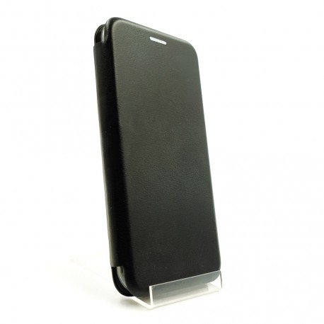 Шкіряний протиударний чохол-книжка Hoco iPhone X/Xs Black (Чорний)