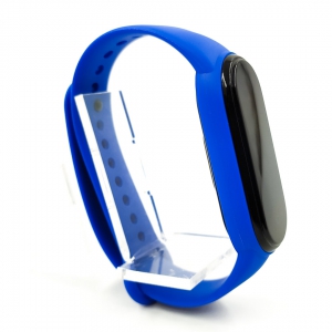 Силиконовый ремешок-браслет TCCG для Mi Band 5 Blue