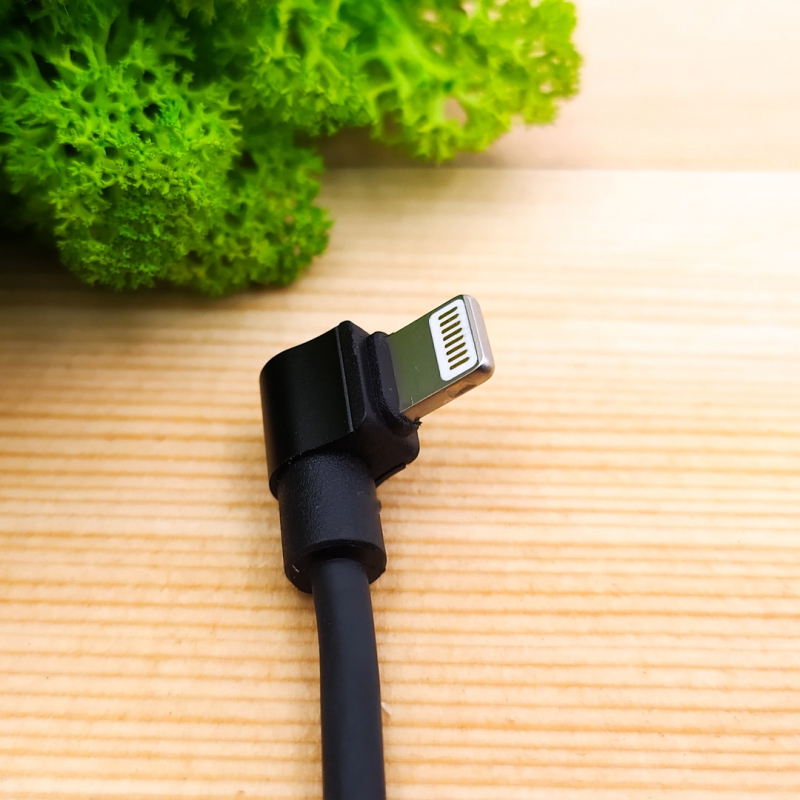 Угловой USB кабель Lightning iPhone HOCO U37