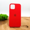 NEW SILICONE CASE IPHONE 12(6.1) Red