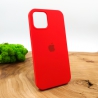 NEW SILICONE CASE IPHONE 12(6.7) Red