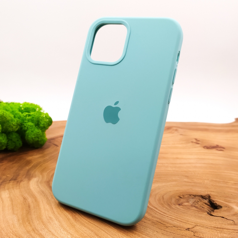 NEW SILICONE CASE IPHONE 12(6.1) Mint