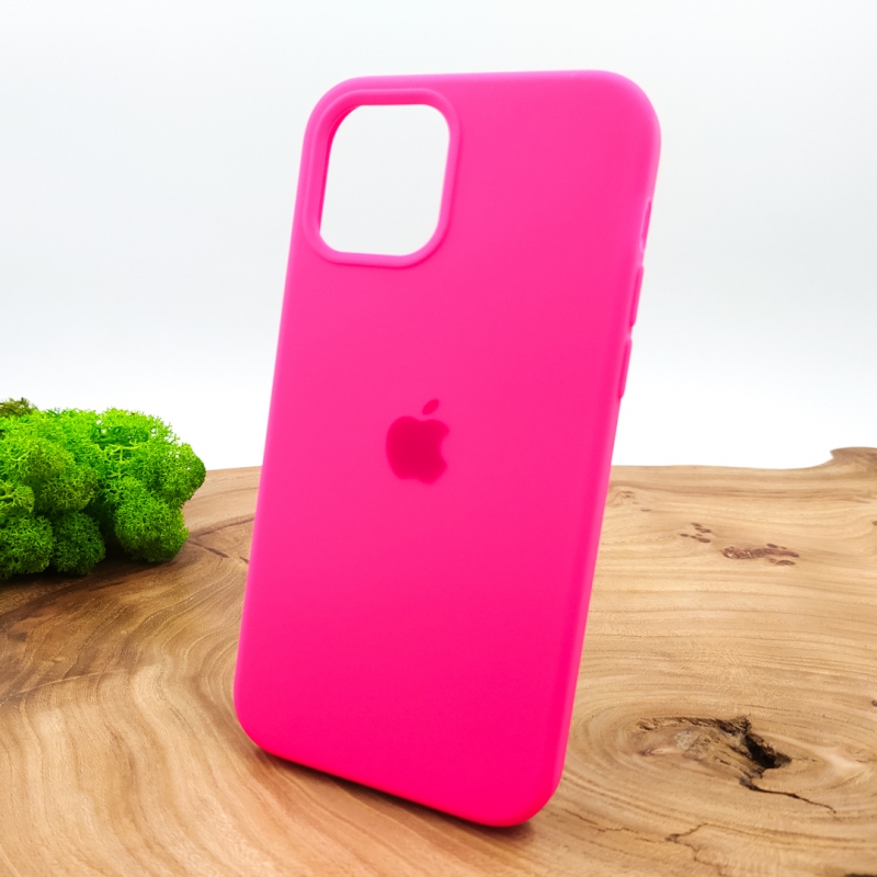 NEW SILICONE CASE IPHONE 12(6.1) Raspberries