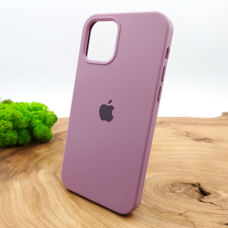 NEW SILICONE CASE IPHONE 12(6.7) Lilac