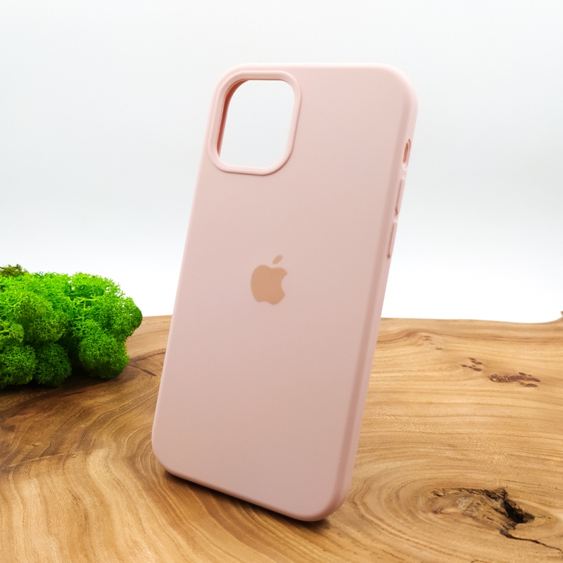 NEW SILICONE CASE IPHONE 12(6.1) Matte Pink