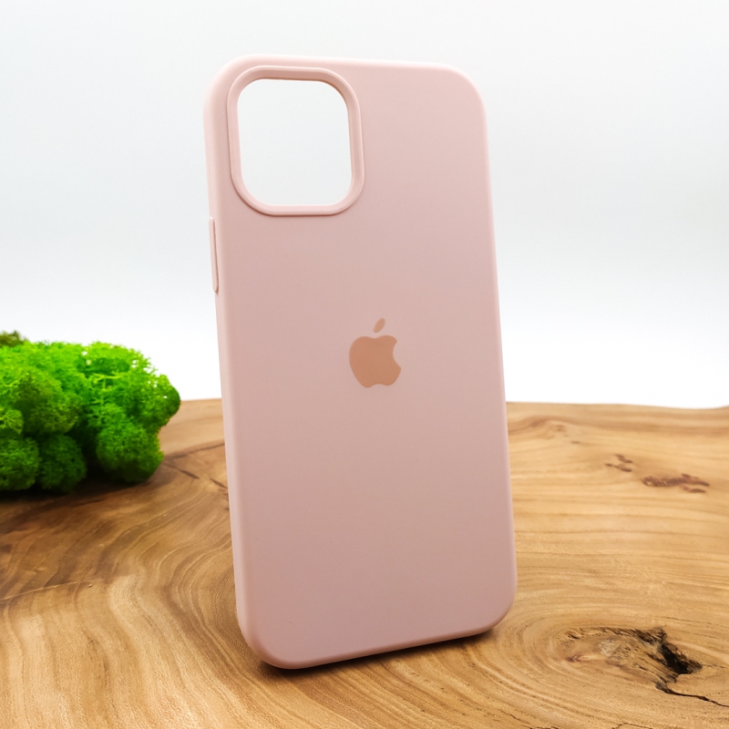 NEW SILICONE CASE IPHONE 12(6.1) Matte Pink