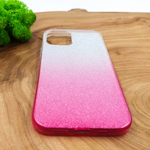 Силіконовий чохол з блискітками VAJA IPHONE 12/12 Pro (6.1) Pink