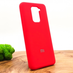 Оригінальний матовий чохол-накладка Silicone Case Xiaomi Redmi Note9 Red