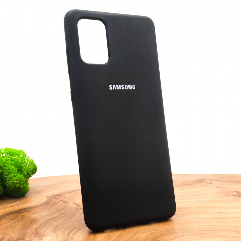 NEW Silicone case Samsung A71 Black