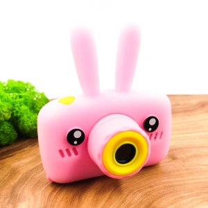 Дитячий цифровий фотоапарат Rabbit ET 13 Pink