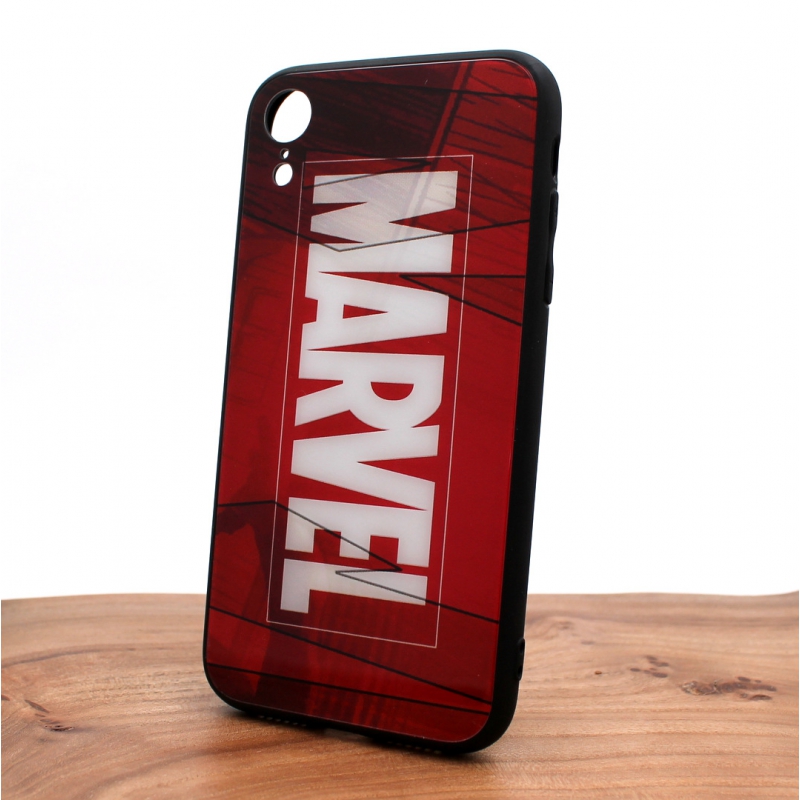 NEW Marvel Glass case Iphone XR