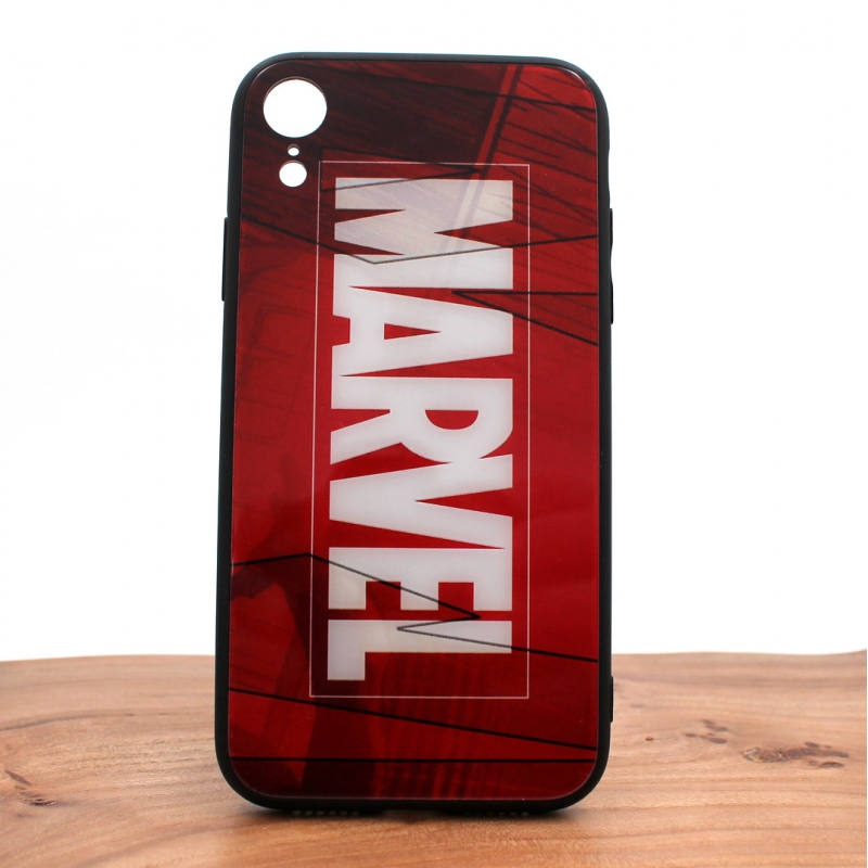 NEW Marvel Glass case Iphone XR