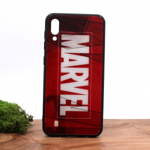 NEW Marvel Glass case Samsung M10