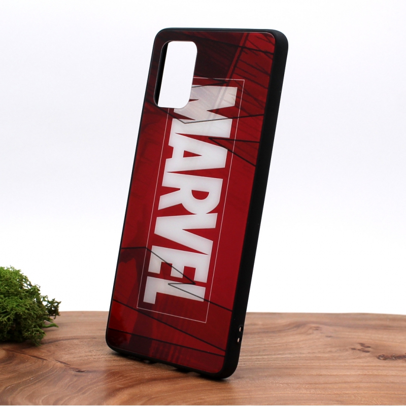 NEW Marvel Glass case Samsung A71