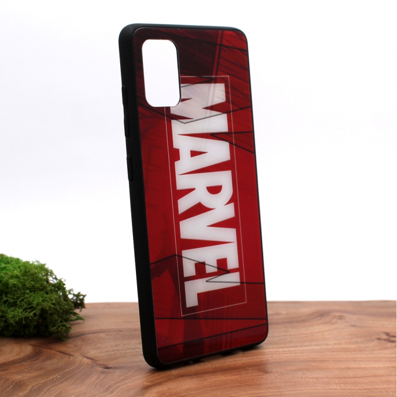 NEW Marvel Glass case Samsung A71