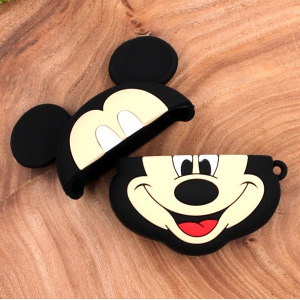 Ударостійкий силіконовий чохол для Apple AirPods Pro Rubber Mickey Mouse