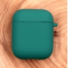 Оригинальный матовый чехол Silicone Case для AirPods Original Assembly Blue Green